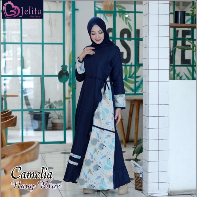 Camelia Dress by Jelita Muslimah Jelgant