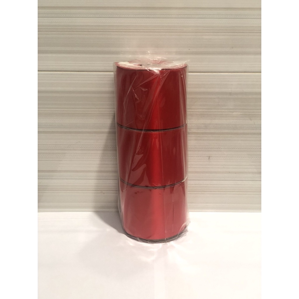 

Pita Kado Polos 3” Inch isi 3 roll / Pita Jepang Polos 7,6 cm / Souvenir Ribbon 76 mm