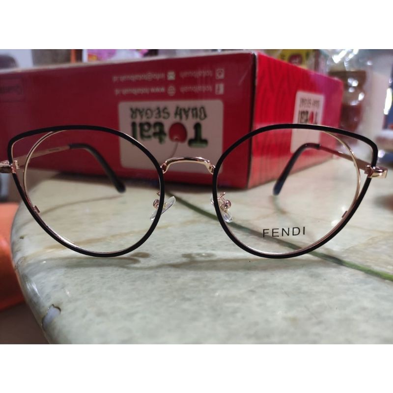 Fendi Cat Eye FRAME MODEL CAT EYE YG SEDANG HITS Termurah