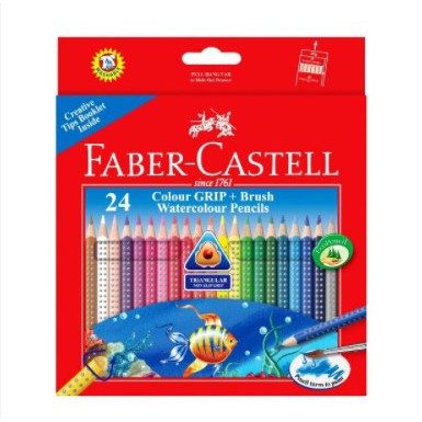 

Faber-Castell Colour Grip Watercolour Pencils