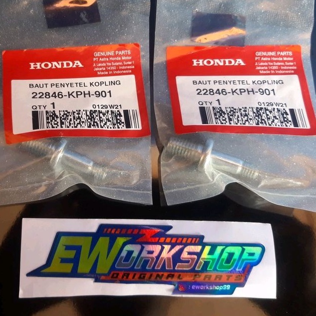 BAUT SETELAN STUT KOPLING - KHARISMA KARISMA ASLI HONDA 22846KPH901