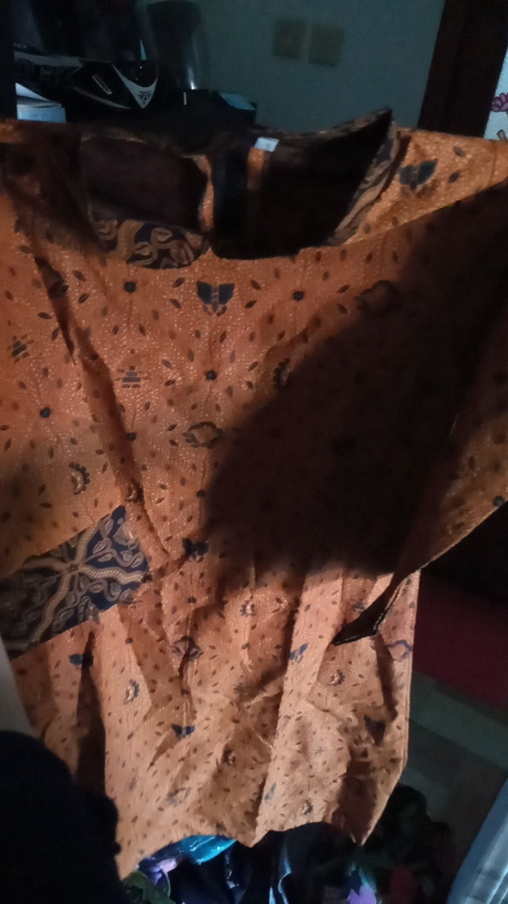Tunik Batik Sogan Solo | Dress Batik Sogan Asli Solo S M L, Xl #premium