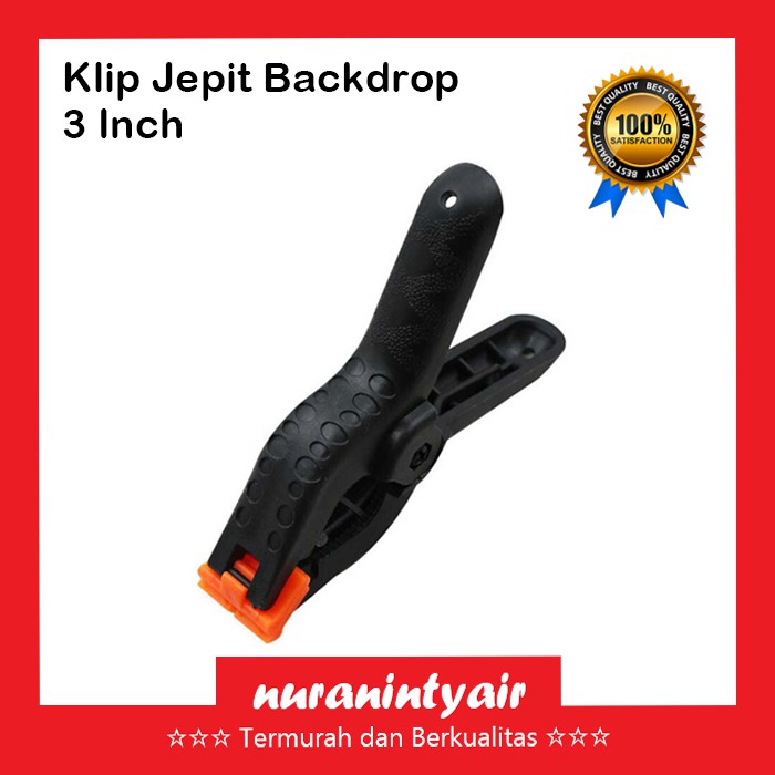 Penjepit Klip Background Studio 3 Inch / Klem Clamp Backdrop Jepit