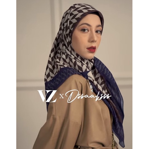 NEW D Signature Dash Scarf by VIVI ZUBEDI #TheLuxuryJourneyVZxDssaaksss