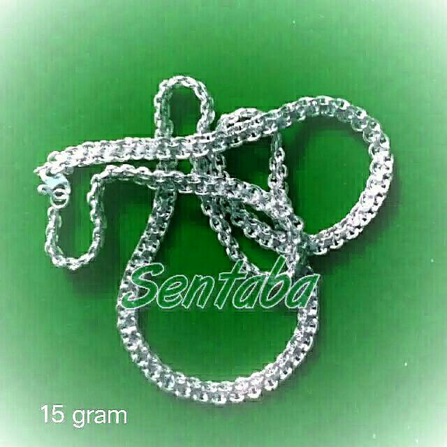 Kalung Perak medan rangkap