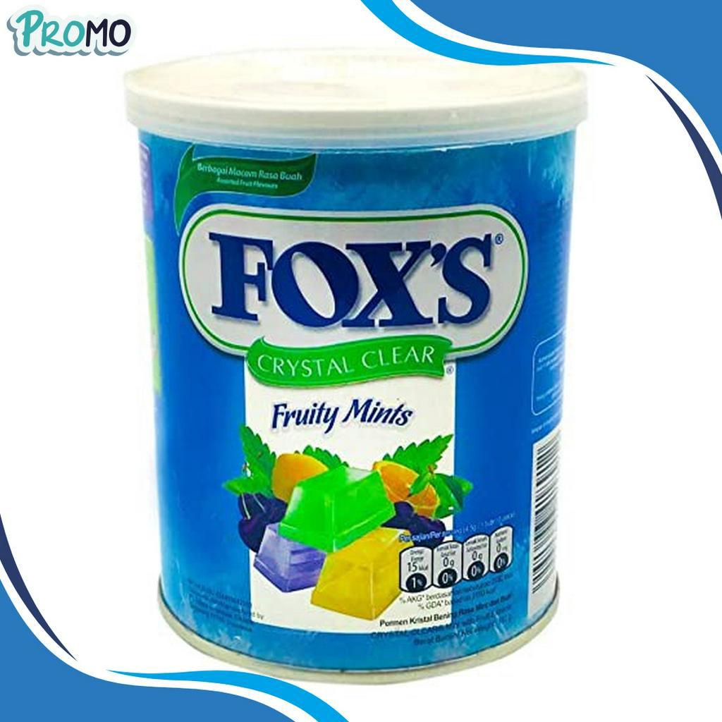 

SALE Permen FOXS FOX FOXS Tin Crystal Clear Candy Kaleng Fruit Mint 18 gr parcel lebaran idul fitri hadiah natal