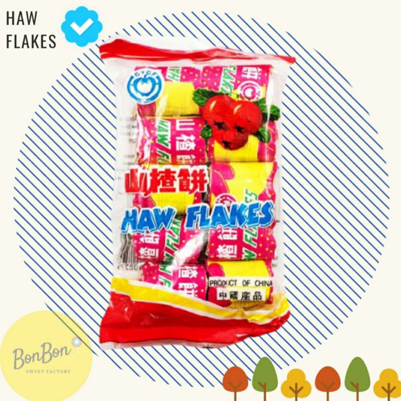 

Haw Flakes Candy / Permen Sanca Jadoel Ukuran Kecil