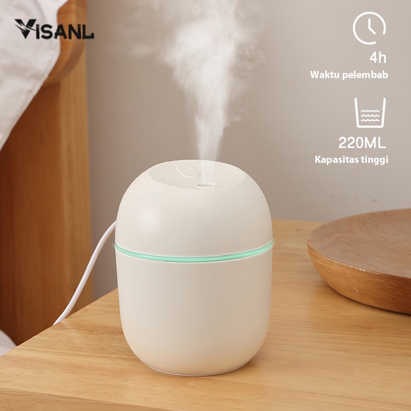 Humidifier Udara Purifier Air Diffuser Portable Pelembab dan Penjernih Udara