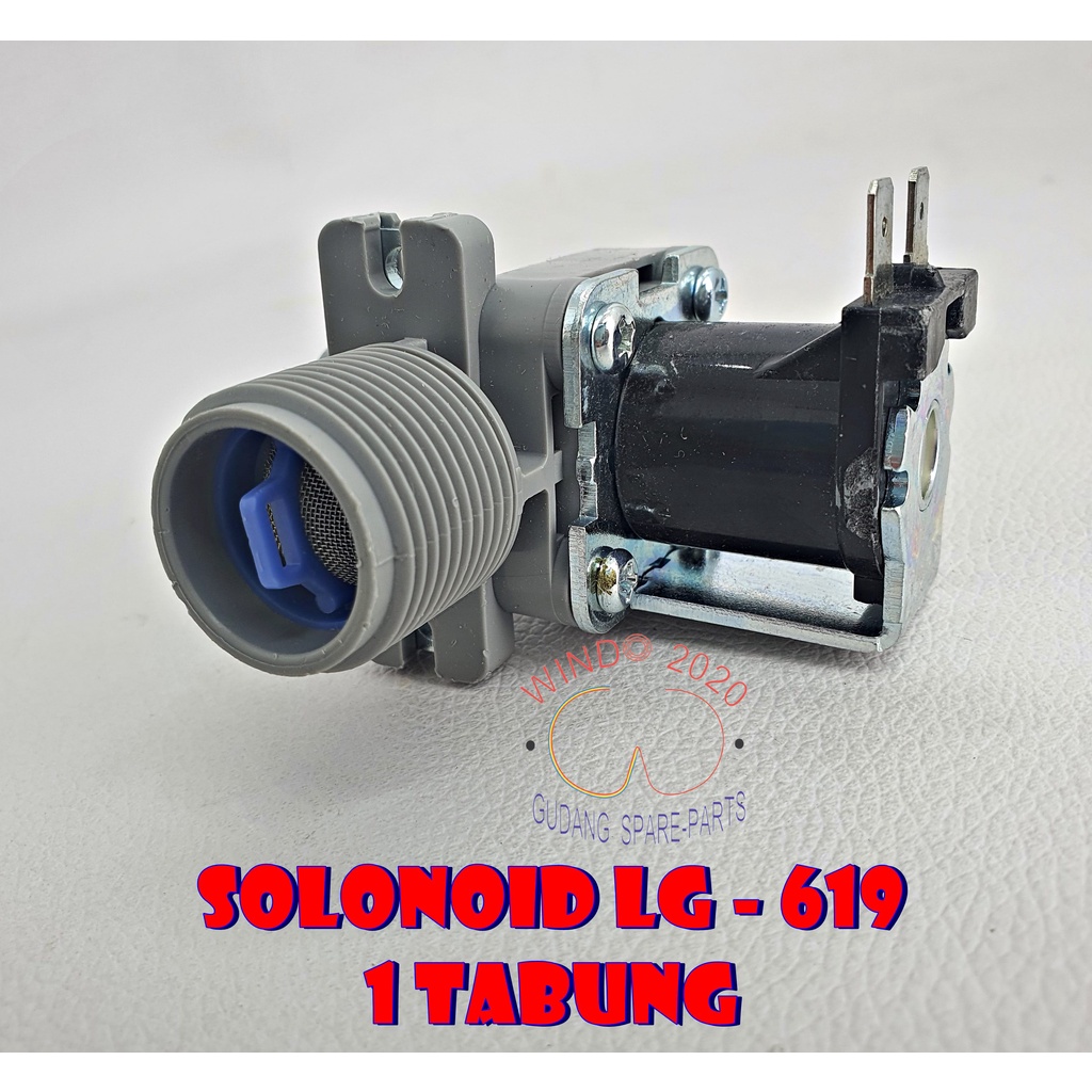 SLONOID 618 | PUMP WATER INLET | SELENOID OTOMATIS POMPA MASUK AIR MESIN CUCI LG 1 TABUNG MULTI