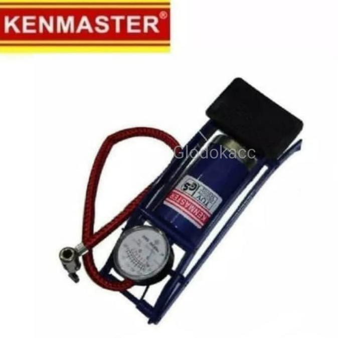 POMPA SEPEDA / KENMASTER POMPA INJAK 1 TABUNG