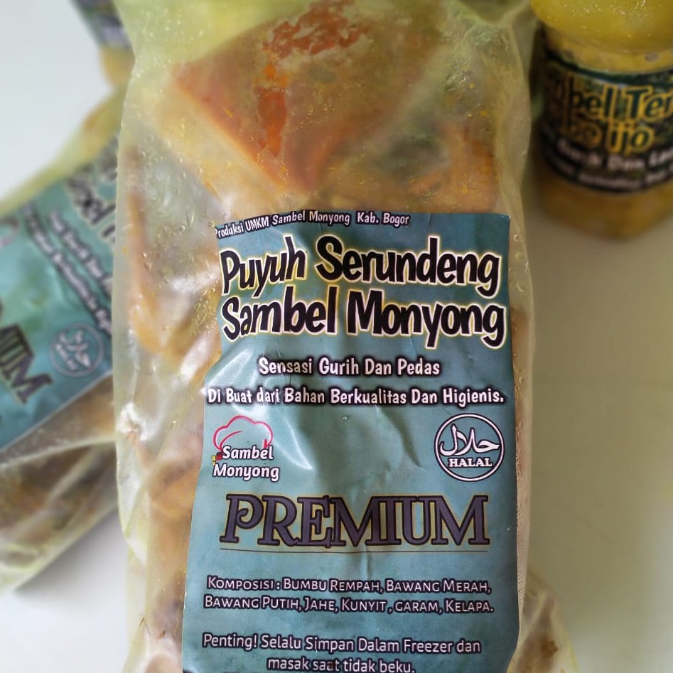 Puyuh Ungkep Malond serundeng  isi 5 ekor / Puyuh Ungkep Presto Frozen Food