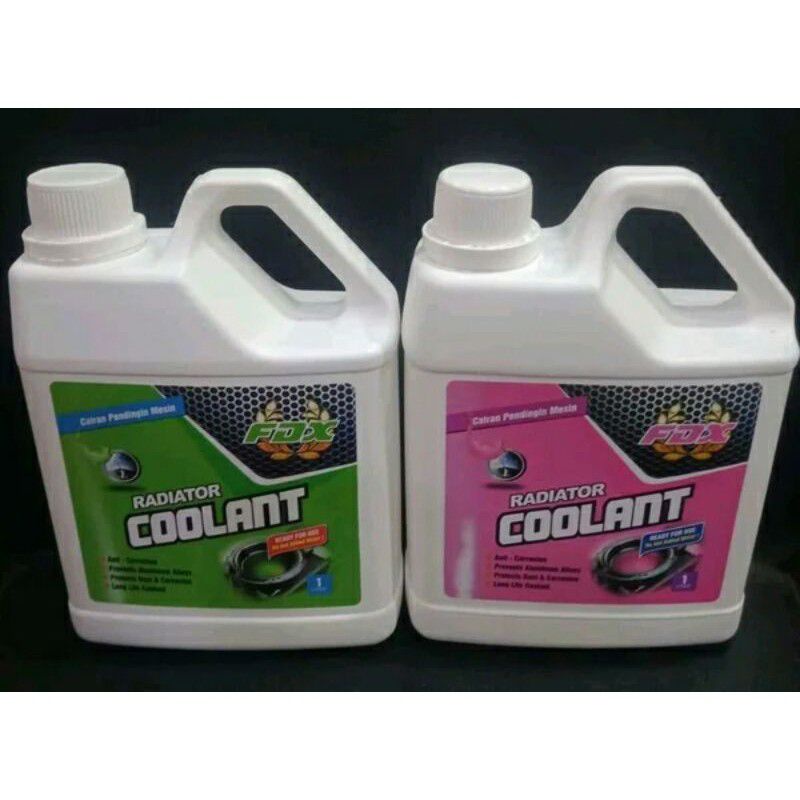 AIR RADIATOR COOLANT FDX HIJAU MERAH 1LITER PER BOTOL
