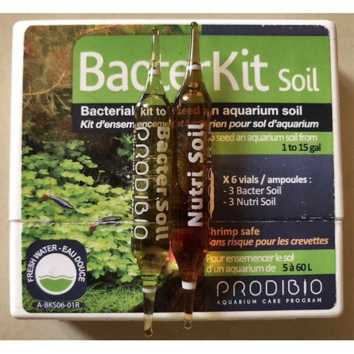 Prodibio BacterKit 6 Vials Bacter Kit Aquascape Nutri Soil Vial Ampul