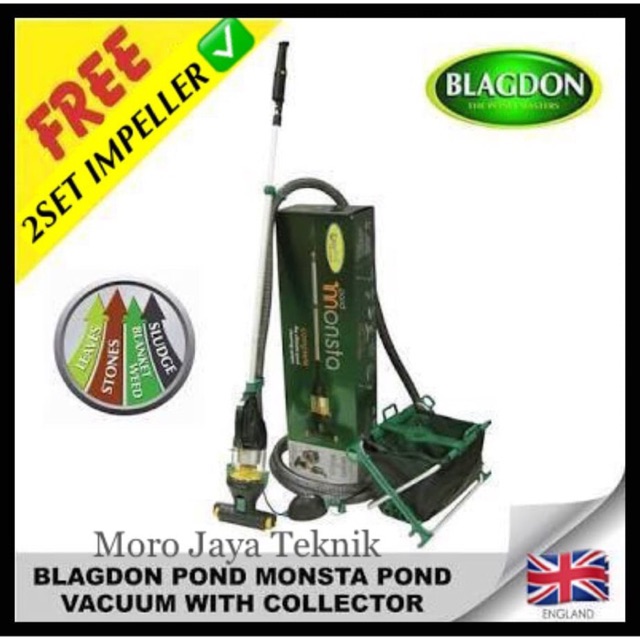 Mesin Vacuum Pump Pompa Pembersih Kolam Renang Dan Kolam Ikan Blagdon Pump Monsta