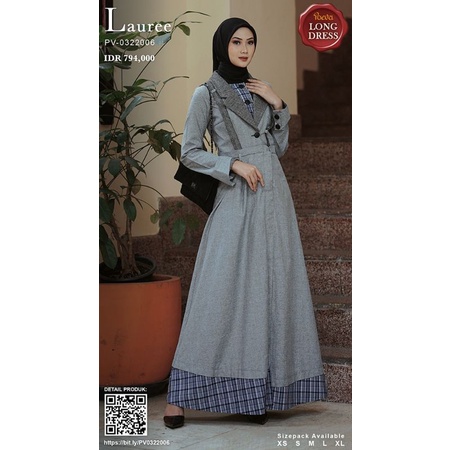 Gamis Lauree By Poeva Tuneeca PV-0322 06