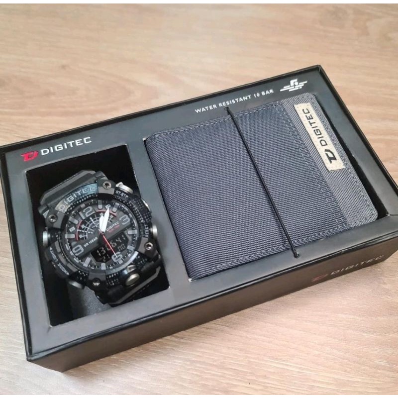 Jam Tangan DIGITEC BOX SET DA 2118 / DA-2118 / DA3118 / DA 3118Watch DG Jam Tangan ORIGINAL