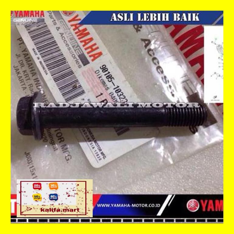 Sejih0S Baut Shock Belakang Monoshock Jupiter Mx, Vixion Asli Yamaha Yubdknuj