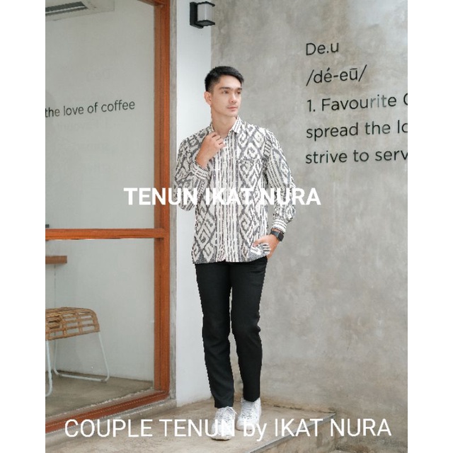 ( READY STOK ) DRESS RAISA Couple Tenun Lebaran