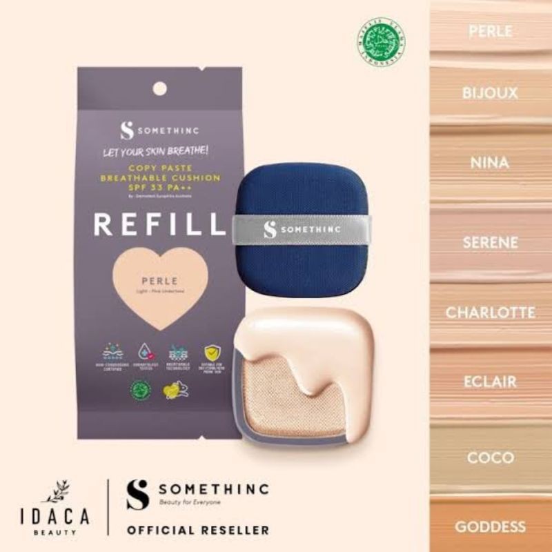 Preloved 90% refill Somethinc Cushion shade bijoux