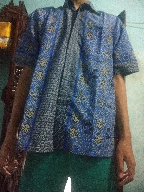 New Arrival Size M L Xl Xxl Kemeja Batik Pendek Murah Berkualitas