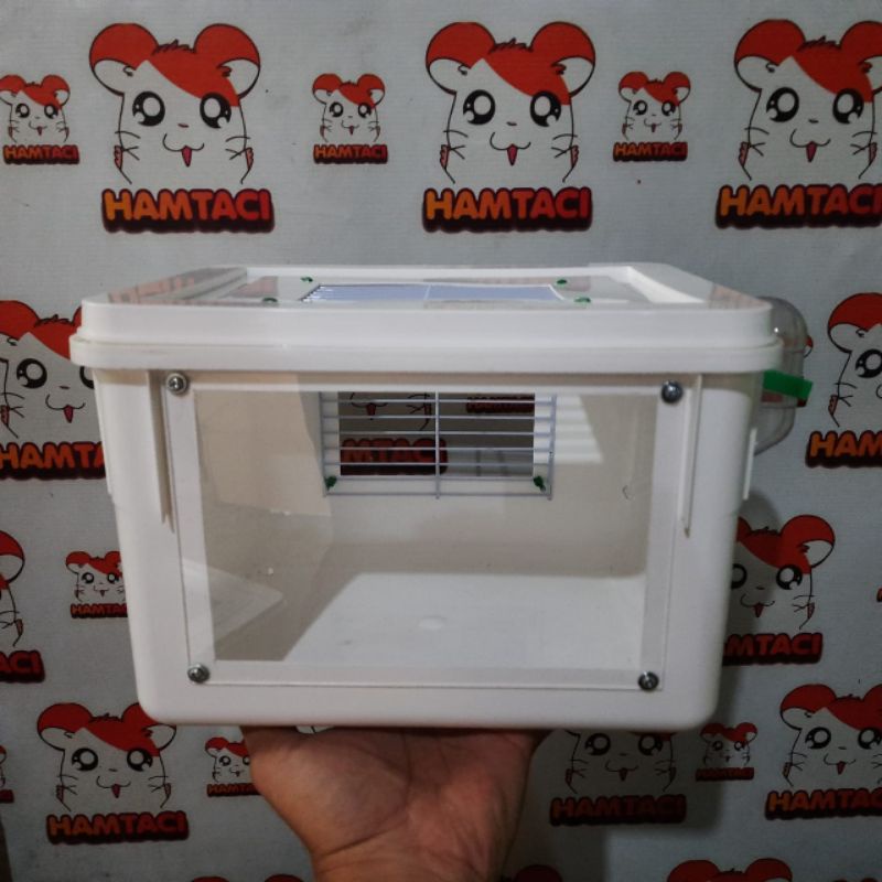 KANDANG KOTAK MODIF AKRILIK & BOTOL | HAMSTER GERBIL LANDAK REPTIL-2