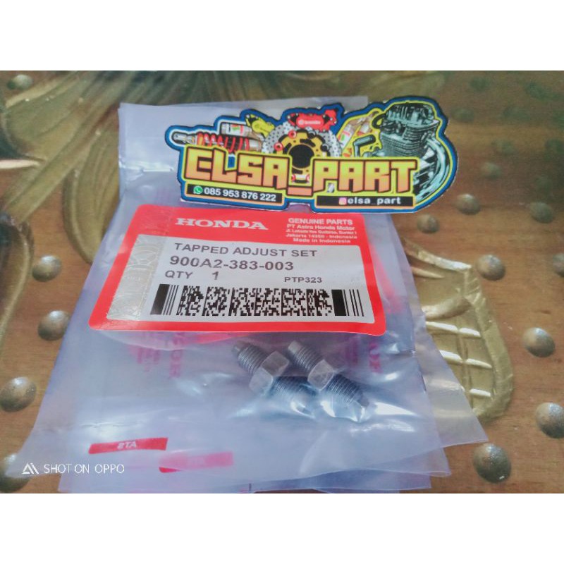 Baut setelan klep GL Megapro Tiger Original baru