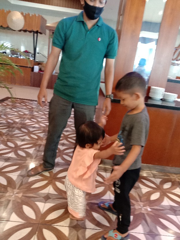 Maura Couple - Sania Ruffle Batik Couple Ori Ndoro Jowi Dnt Garansi