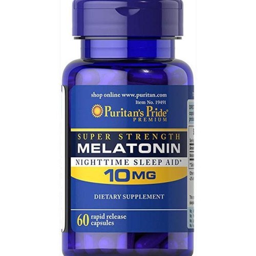 Puritan Melatonin 10 mg 60 120 Caps