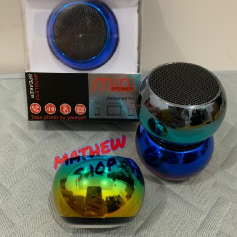 Speaker Aktif Bluetooth TWS Mini Portable Speaker