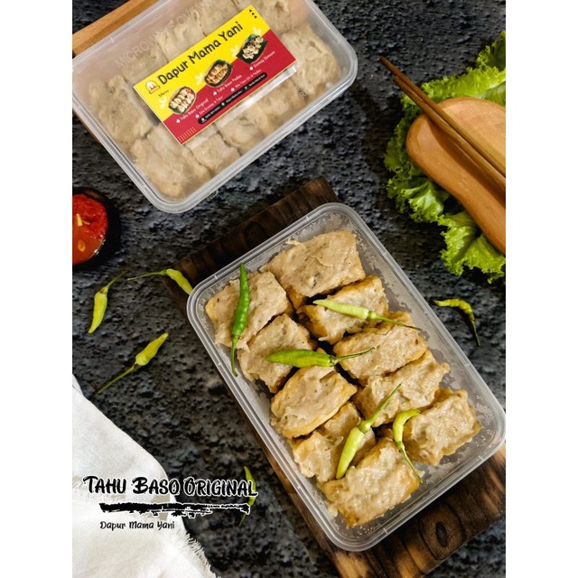 

Tahu baso original,dimsum,frozenfood,siap saji hangat2