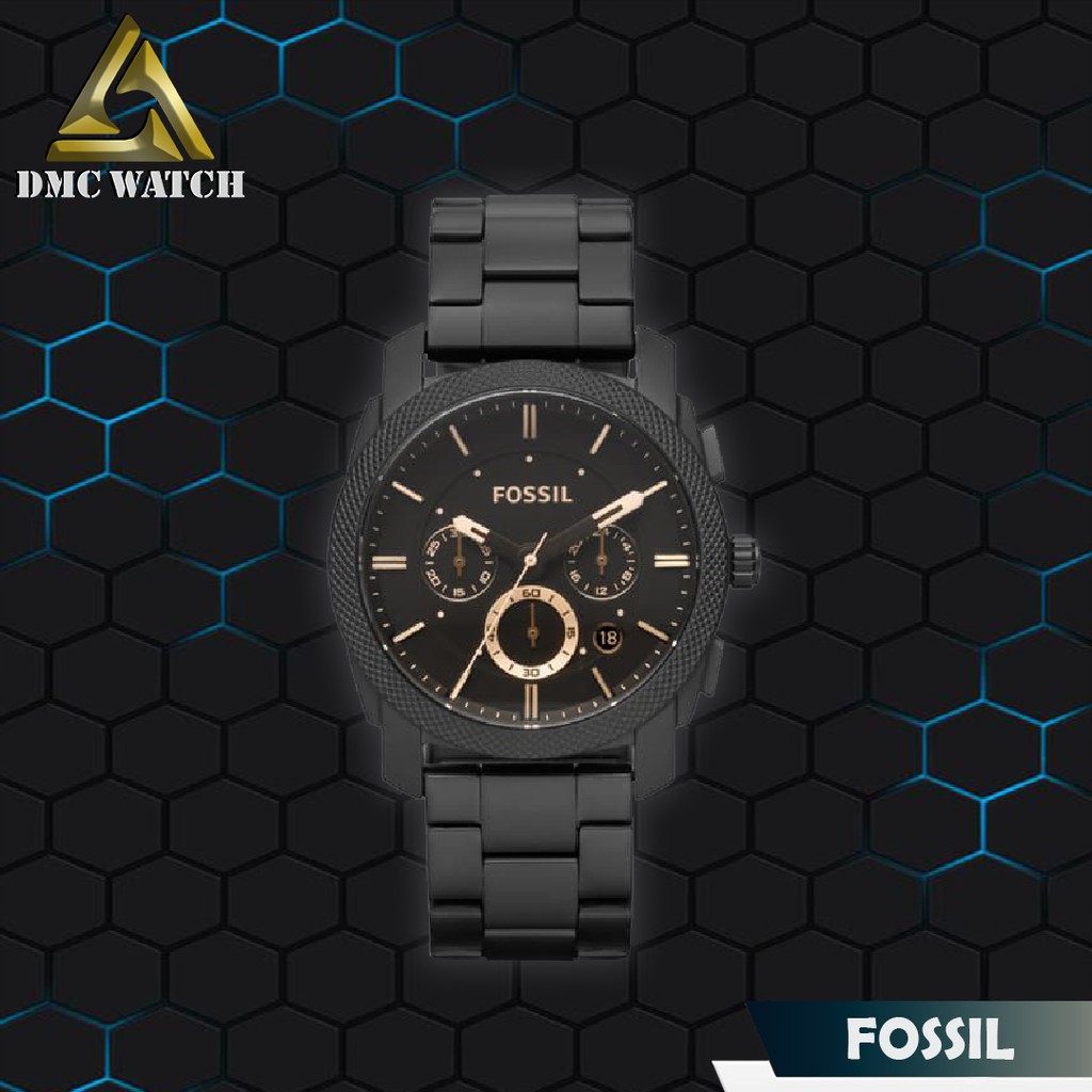 Jam Tangan Pria Fhossil FS-4682 Mesin Original 2 Tahun Garansi