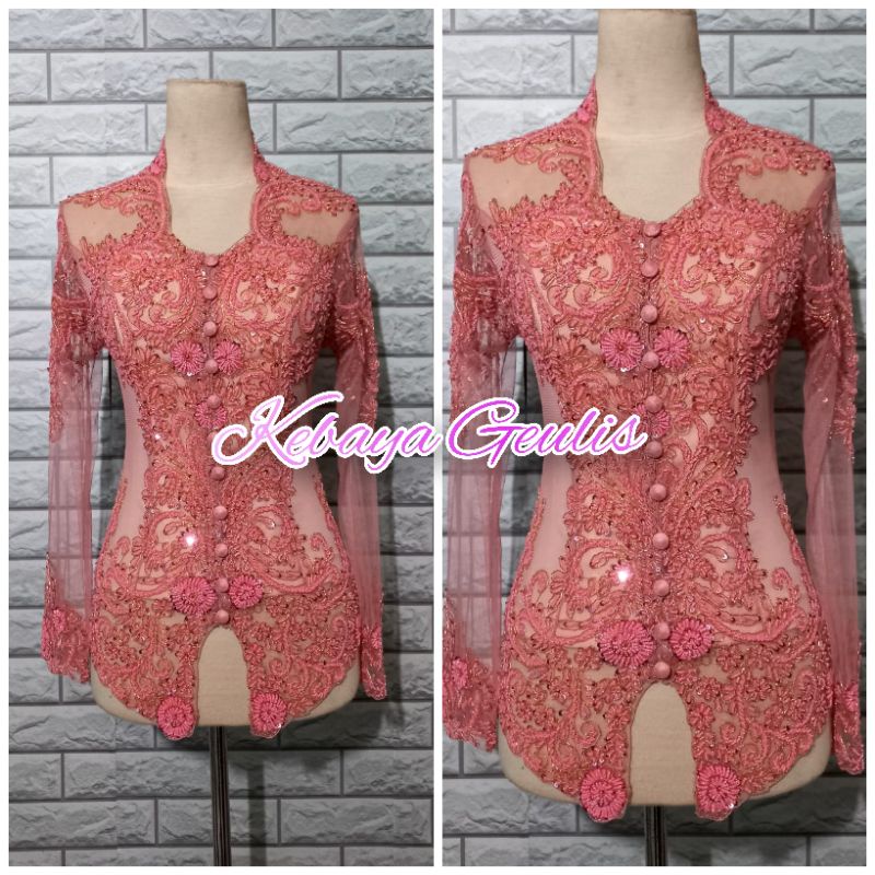 kebaya pesta kebaya modern kebaya abege kerah sunda free longtorso
