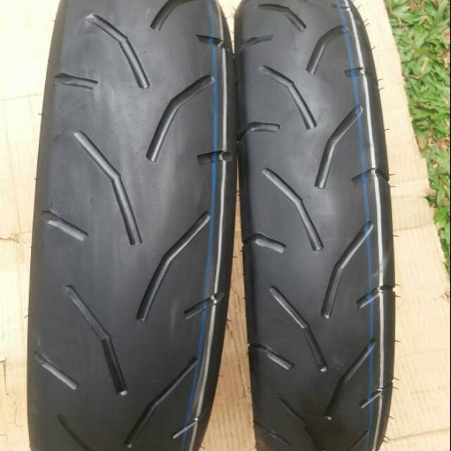 Sepasang ban second standard aerox merk IRC kualitas tebal