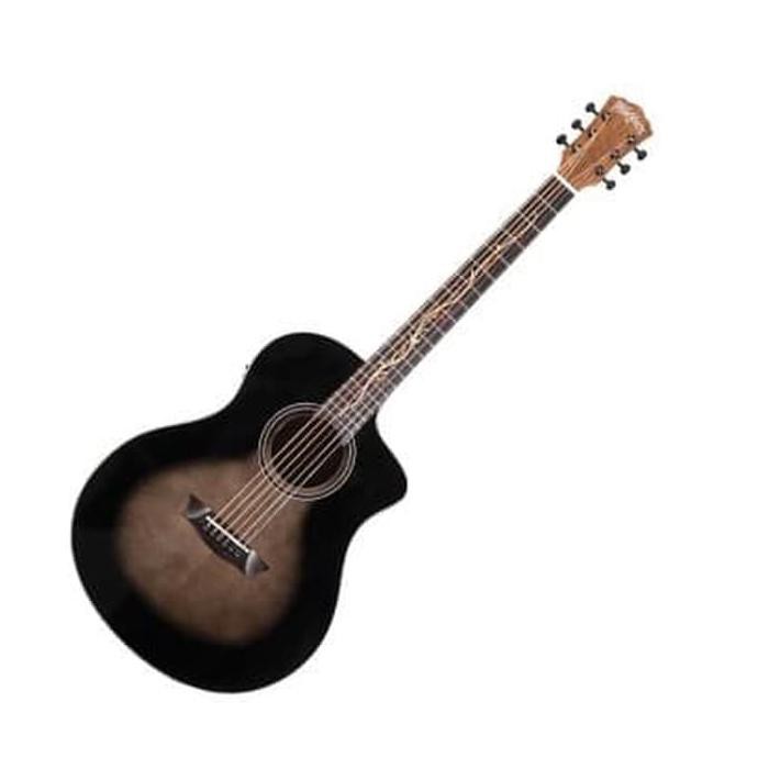 Washburn Bts9Vcech-D Bella Tono Vite Gloss Charcoal Burst