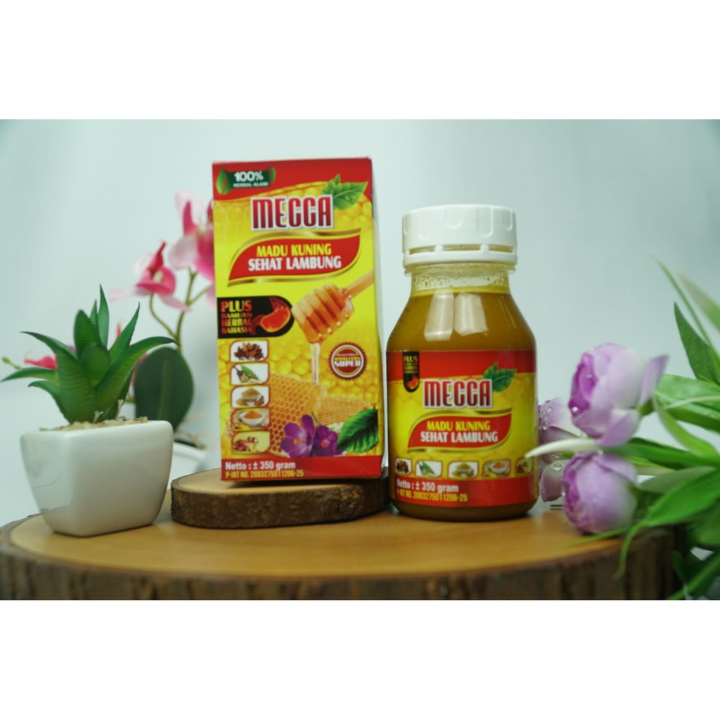

Madu Kuning Sehat Lambung Mecca 350gr