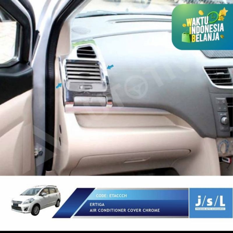 air conditioner cover chrome ) AC Ertiga 2011 2015 jsl