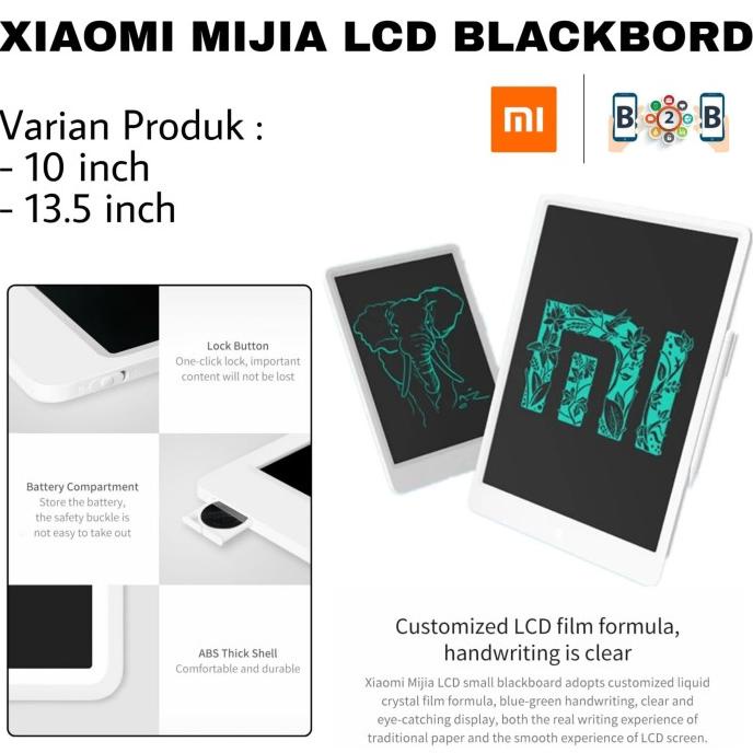 

XIAOMI Writing Drawing Pad Tablet Gambar Tulis 13.5 inch - 10 inch