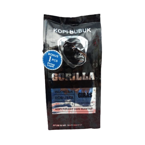 

GORILLA KOPI BUBUK 160G/centraltrenggalek