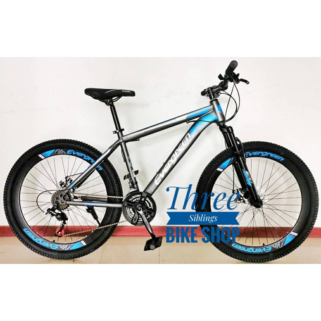 SEPEDA GUNUNG MTB EVERGREEN 580 RANGER 26 inch WARNA BIRU