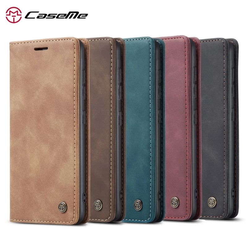 Flip Case Samsung Galaxy M51 & M52 Original CaseMe Leather Wallet Card Slot Cover Casing Lipat Sarun