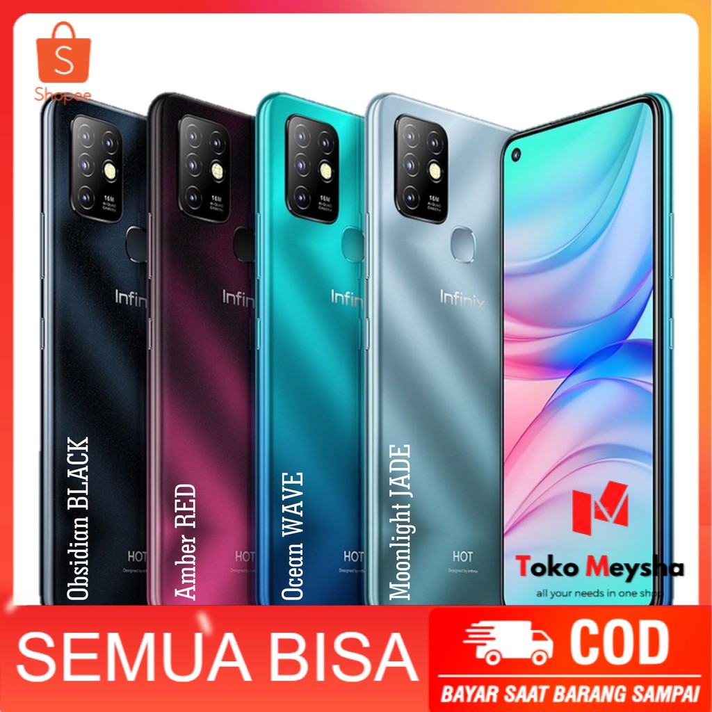 HP INFINIX HOT 10 RAM 4/128 4/64 - GARANSI RESMI - INFINIX HOT 10 4GB/128GB 4GB/64GB