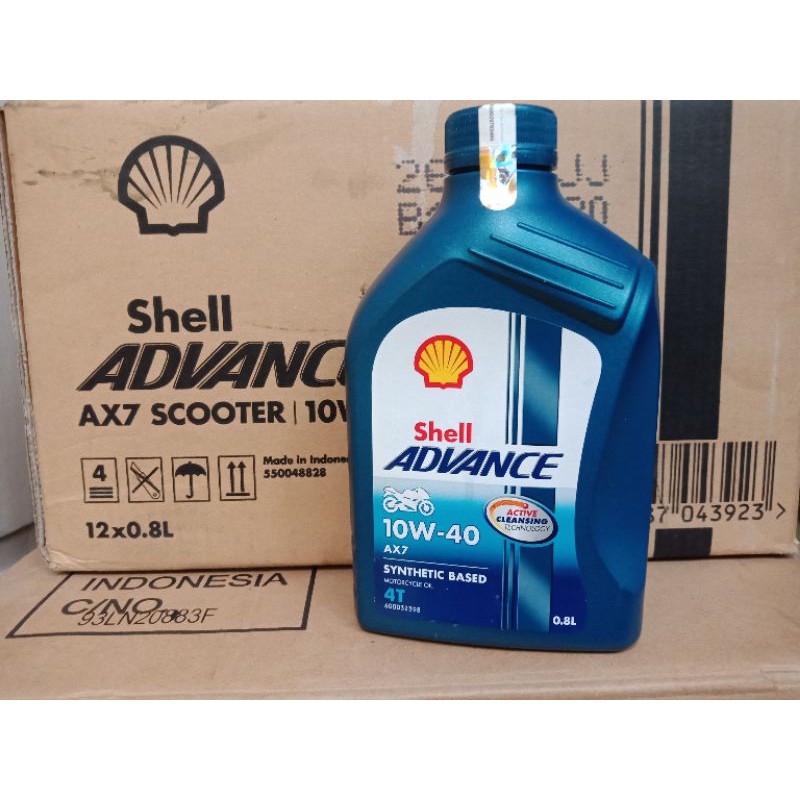 SHELL AX7 0.8L 4 tak Original