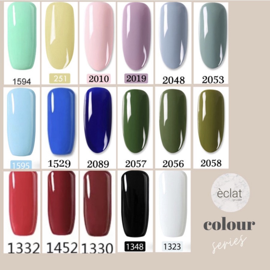 KUTEK GEL UV LED PREMIUM IMPORT WARNA PASTEL NAIL ART GEL TERBARU