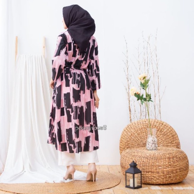 Shaina Blackpink - TUNIK MUSLIM JUMBO KEKINIAN BUSUI RAYON LEBARAN