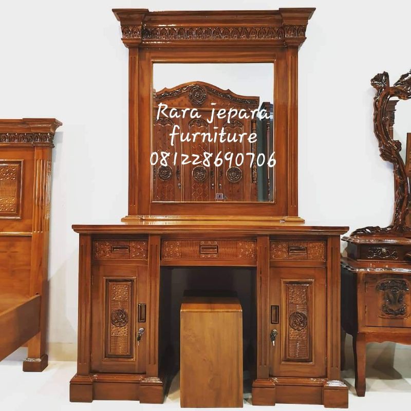 meja rias minimalis meja rias jati minimalis meja rias jati