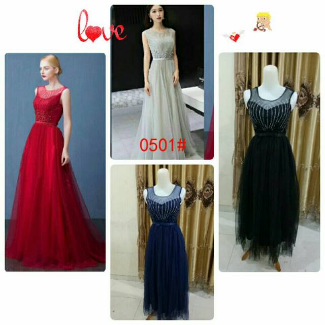 Baju pesta, baju penyanyi elegan.
