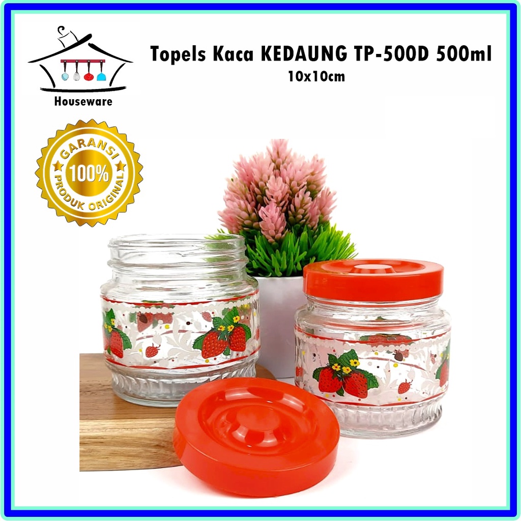 Toples Kaca TP-500/D Kedaung 500ml