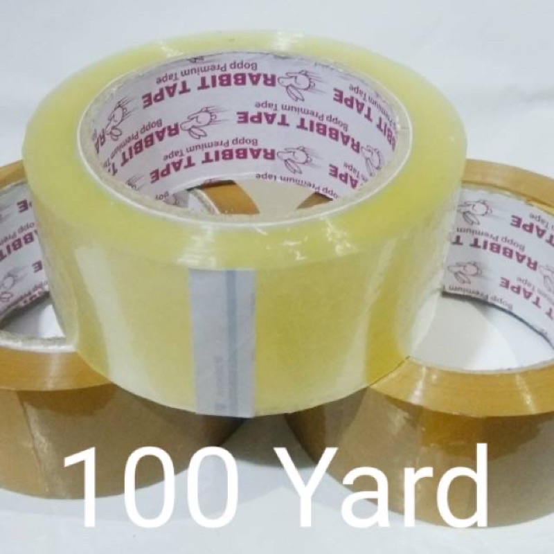 

Lakban Bening dan coklat 2 inch x 100 Yard / Lakban 45mm 100Yard 2inch / Kualitas Lakban Daimaru