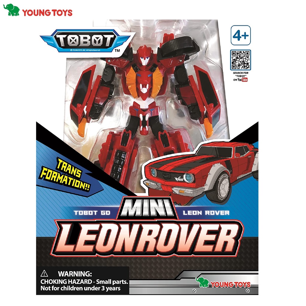TOBOT Galaxy Detectives Mini Leon Rover Figure ORIGINAL