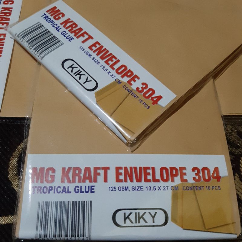

Amplop KIKY 304 isi 10 pcs per pack